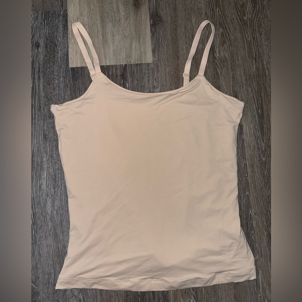 Assets Red Hot Label by SPANX Nude/Beige Tank Top - Size 1X